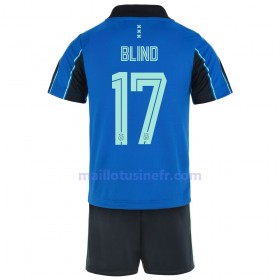 Maillot de Foot Ajax Amsterdam Daley Blind 17 Extérieur 2021-22 - Enfant